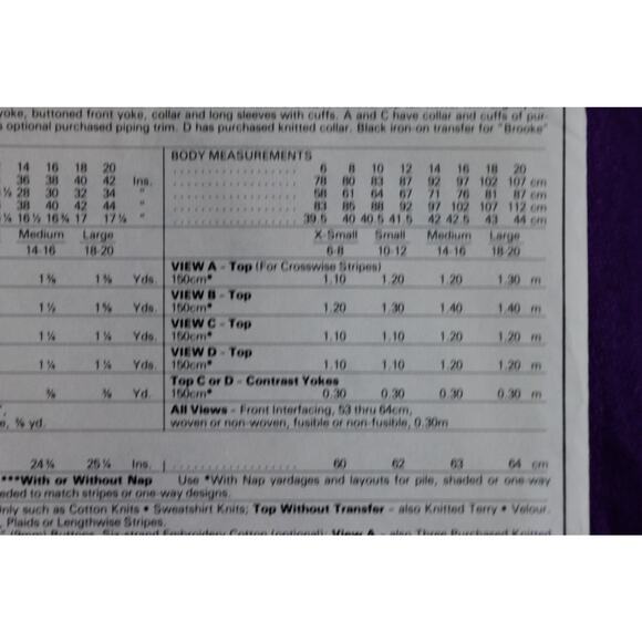 McCalls 8729 Sewing pattern polo shirt long or short sleeve size small - Picture 5 of 6